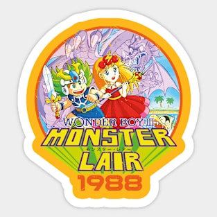 Wonder Boy III: Monster Lair Sticker